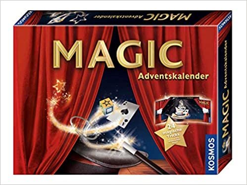 KOSMOS 698867 – 魔法降临节日历，激动人心的魔术用具，适合降临节时光的玩具 降临节日历 用于8岁以上女孩和男孩
