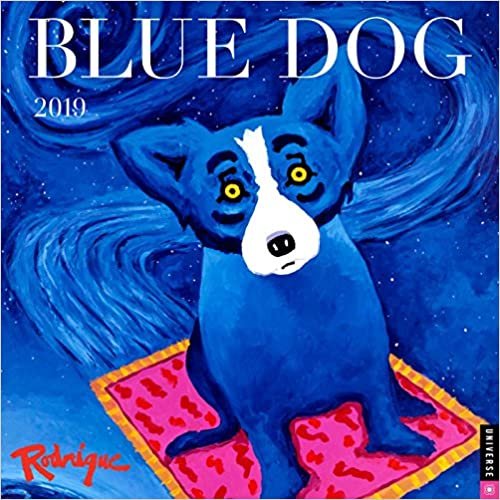 Blue Dog 2019 Calendar
