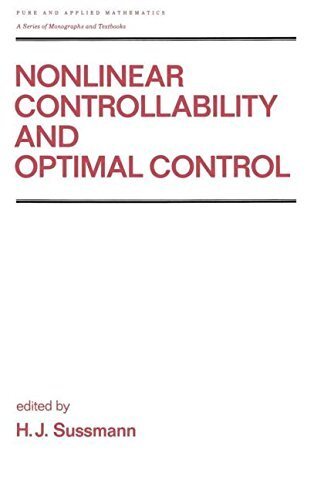 Nonlinear Controllability and Optimal Control (Chapman & Hall/CRC Pure and Applied Mathematics Book 133) (English Edition)