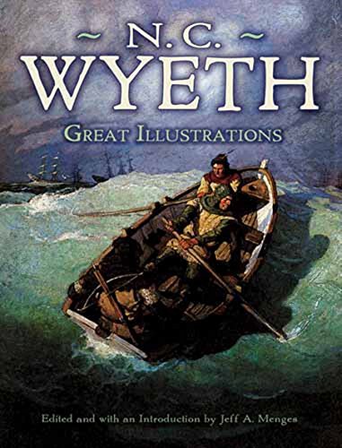 Great Illustrations by N. C. Wyeth (Dover Fine Art, History of Art) (English Edition)