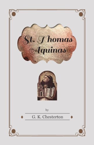 St. Thomas Aquinas (English Edition)
