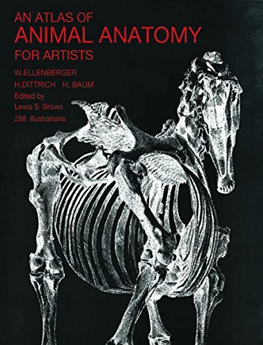 An Atlas of Animal Anatomy for Artists (Dover Anatomy for Artists) (English Edition)