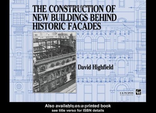 The Construction of New Buildings Behind Historic Facades (English Edition)