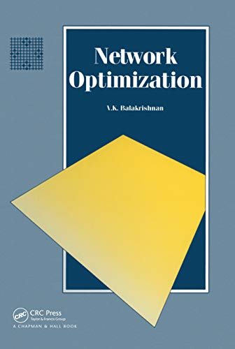 Network Optimization (Chapman Hall/CRC Mathematics Series Book 9) (English Edition)
