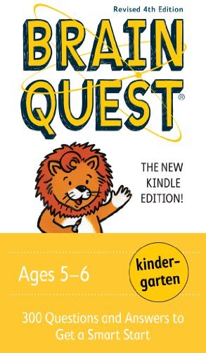Brain Quest Kindergarten, revised 4th edition: 300 Questions and Answers to Get a Smart Start (Brain Quest Decks) (English Edition)