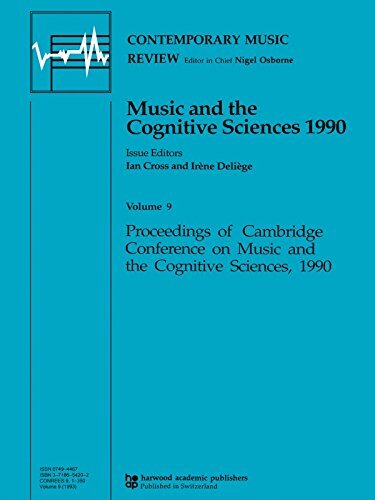 Music and the Cognitive Sciences 1990 (Contemporary Music Review) (English Edition)