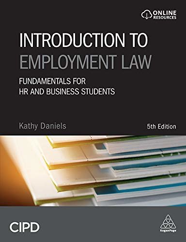 Introduction to Employment Law: Fundamentals for HR and Business Students (English Edition)