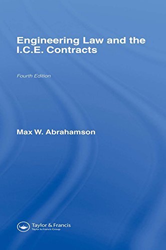 Engineering Law and the I.C.E. Contracts (English Edition)