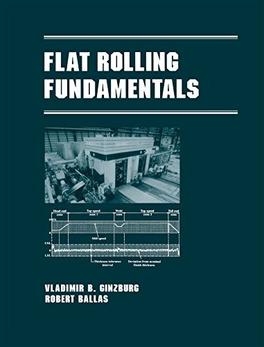 Flat Rolling Fundamentals (Manufacturing Engineering and Materials Processing) (English Edition)