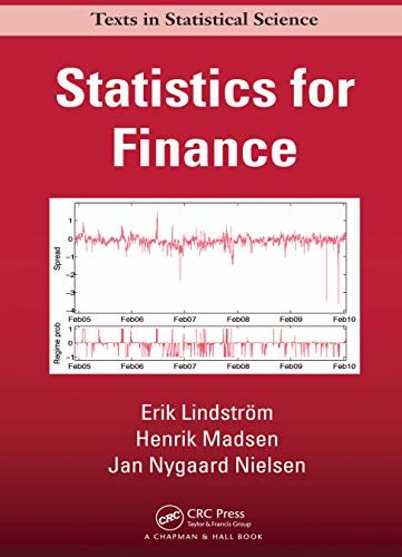 Statistics for Finance (Chapman & Hall/CRC Texts in Statistical Science) (English Edition)