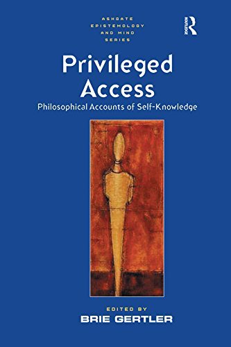 Privileged Access: Philosophical Accounts of Self-Knowledge (Ashgate Epistemology and Mind Series) (English Edition)