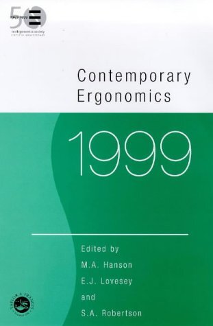 Contemporary Ergonomics 1999 (English Edition)