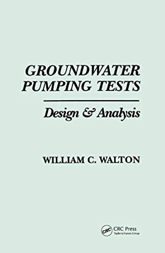 Groundwater Pumping Tests (English Edition)