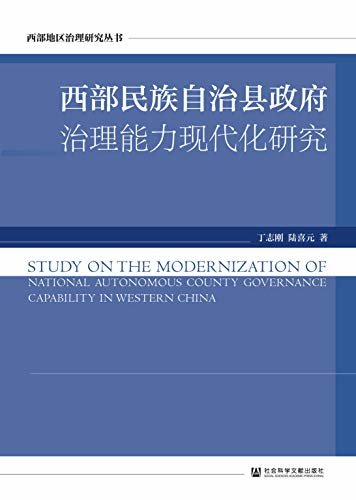 西部民族自治县政府治理能力现代化研究 (西部地区治理研究丛书)