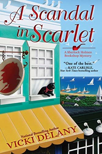 A Scandal in Scarlet (A Sherlock Holmes Bookshop Mystery Book 4) (English Edition)
