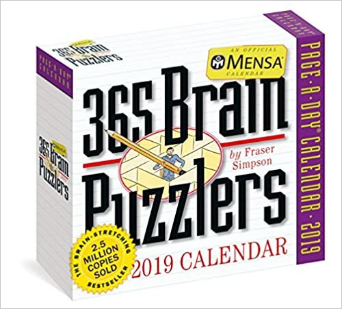 Mensa 365 Brain Puzzlers 2019 Calendar