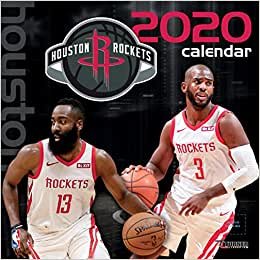Houston Rockets 2020 日历