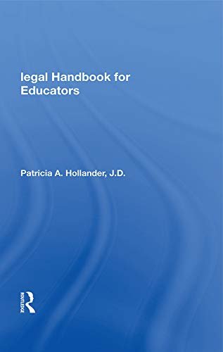 Legal Handbook For Educators (English Edition)