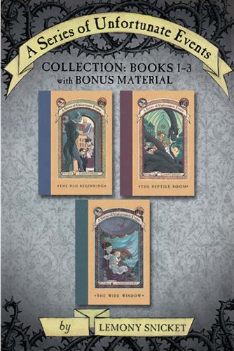 A Series of Unfortunate Events Collection: Books 1-3 with Bonus Material (A Series of Unfortunate Events Boxset Book 1) (English Edition)