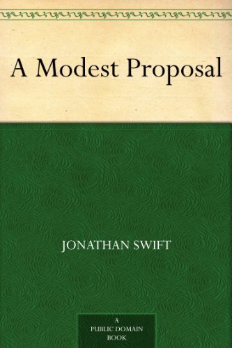 A Modest Proposal (免费公版书) (English Edition)