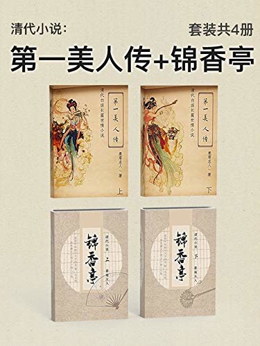 清代小说：第一美人传+锦香亭（套装共4册）