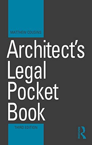 Architect's Legal Pocket Book (Routledge Pocket Books) (English Edition)