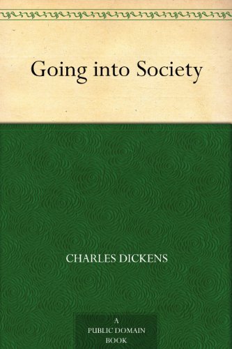 Going into Society (English Edition)