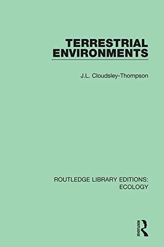 Terrestrial Environments (Routledge Library Editions: Ecology Book 16) (English Edition)