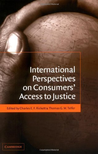 International Perspectives on Consumers' Access to Justice (English Edition)