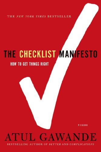 The Checklist Manifesto: How to Get Things Right (English Edition)