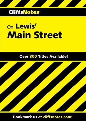 CliffsNotes on Lewis' Main Street (Cliffs notes) (English Edition)
