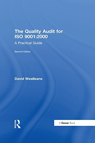 The Quality Audit for ISO 9001:2000: A Practical Guide (English Edition)