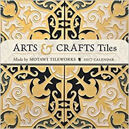 2017 Arts & Crafts 瓷砖迷你挂历