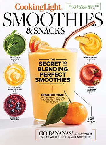 Cooking Light Smoothies & Snacks (English Edition)