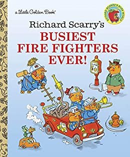 Richard Scarry's Busiest Firefighters Ever! (Little Golden Book) (English Edition)