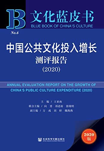 中国公共文化投入增长测评报告（2020） (文化蓝皮书)
