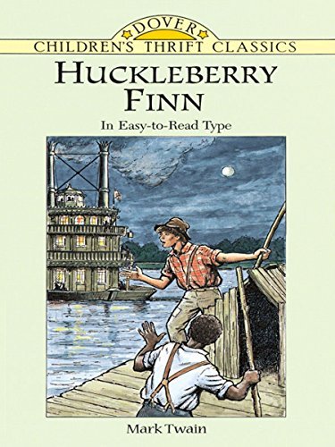 Huckleberry Finn: Dover Thrift Edition (Dover Children's Thrift Classics) (English Edition)