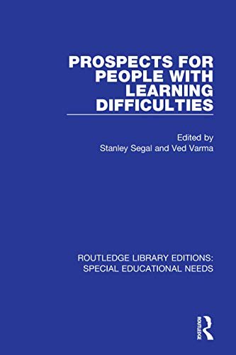 Prospects for People with Learning Difficulties (Routledge Library Editions: Special Educational Needs Book 48) (English Edition)