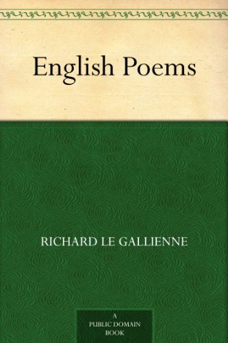 English Poems (免费公版书) (English Edition)