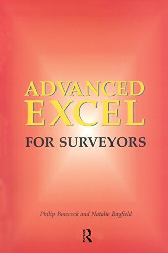 Advanced Excel for Surveyors (English Edition)