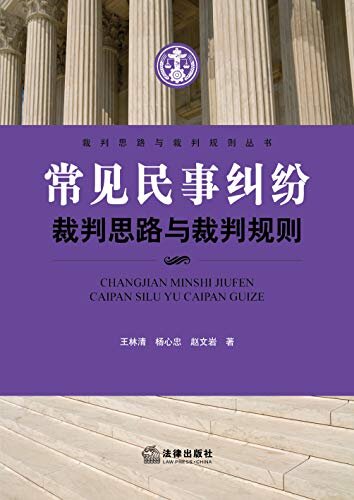常见民事纠纷裁判思路与裁判规则/裁判思路与裁判规则丛书