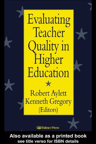 Evaluating Teacher Quality in Higher Education (English Edition)