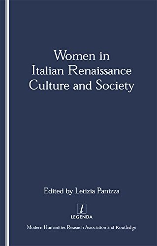 Women in Italian Renaissance Culture and Society (Legenda Main) (English Edition)