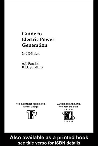 Guide to Electric Power Generation (English Edition)