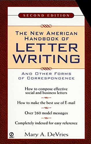 The New American Handbook of Letter Writing: Second Edition (English Edition)