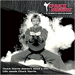 Chuck Norris 2018 挂历