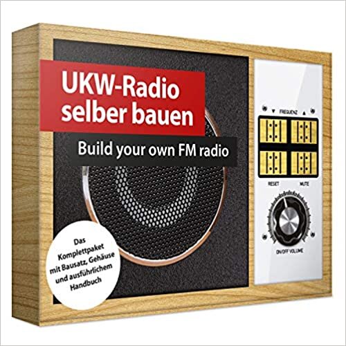 FM 个人构建 | 构建您自己的FM 收音机| 完整的套装，带德语和说明书（不一定支持中文）