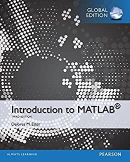 Introduction to MATLAB PDF eBook, Global Edition (English Edition)