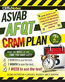 CliffsNotes ASVAB AFQT Cram Plan 2nd Edition (English Edition)
