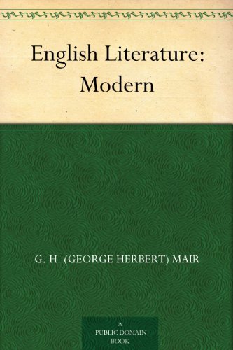 English Literature: Modern (免费公版书) (English Edition)